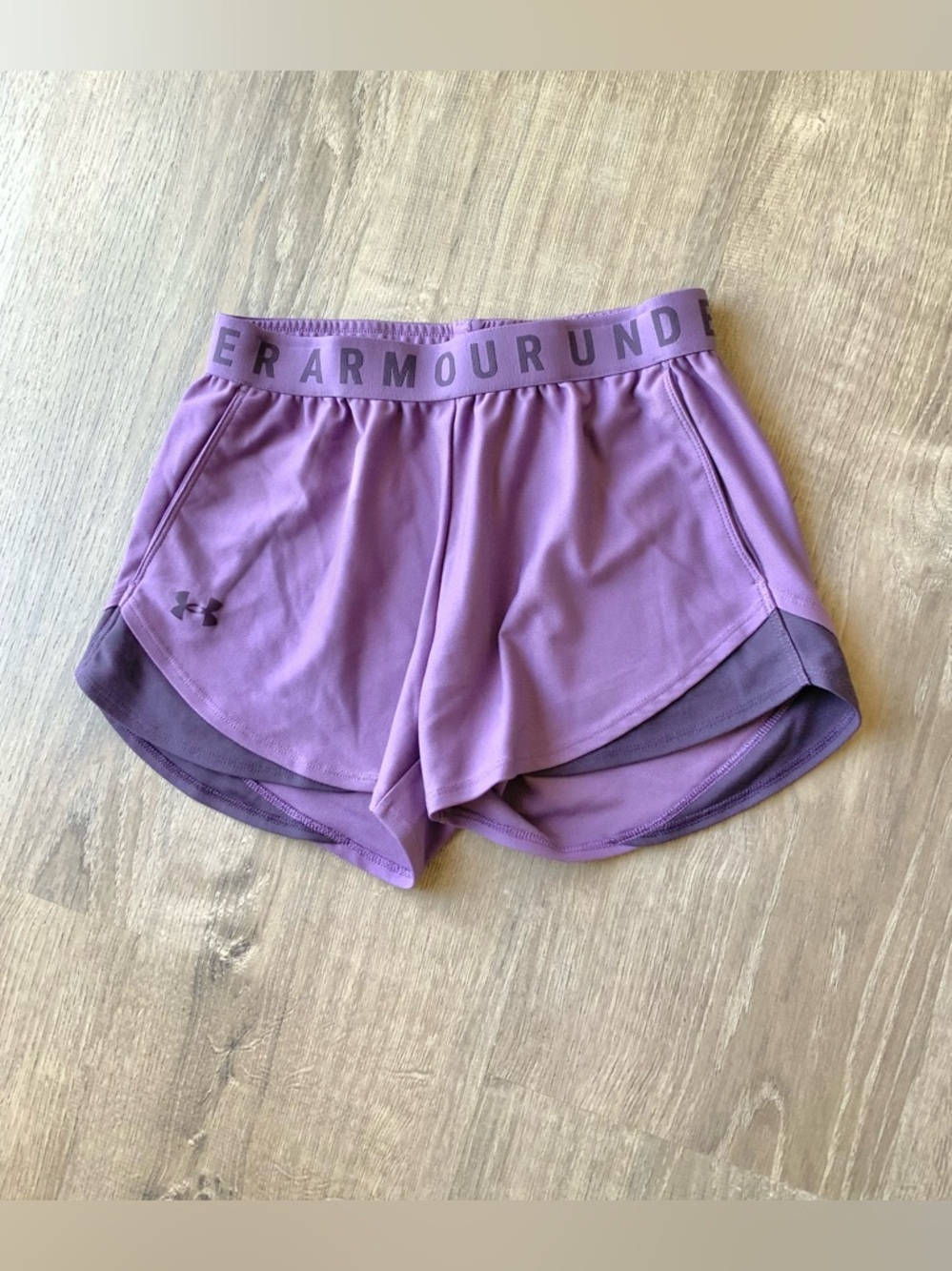 Under Armour Active Shorts Purple Women's XS